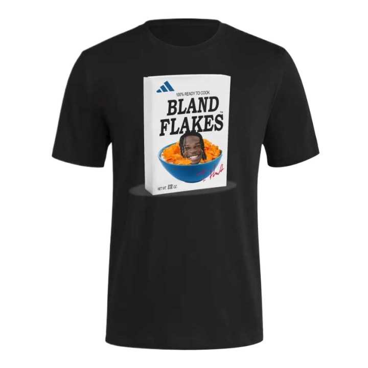 Adidas Adidas Free Shipping With AdiClub Travis Hunter Bland Flakes Tee