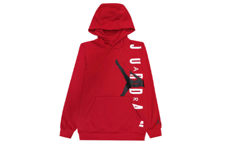 Jordan Jordan Sweatshirts Men's Red Hooded Moderate Regular