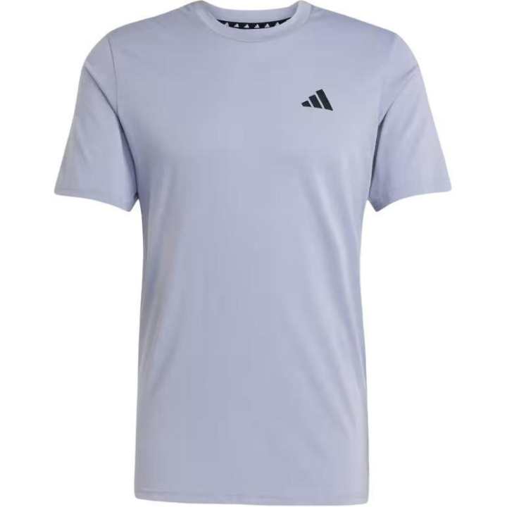 Adidas Adidas ESSENTIALS Train Training T Shirt Men's Silver Purple/Black