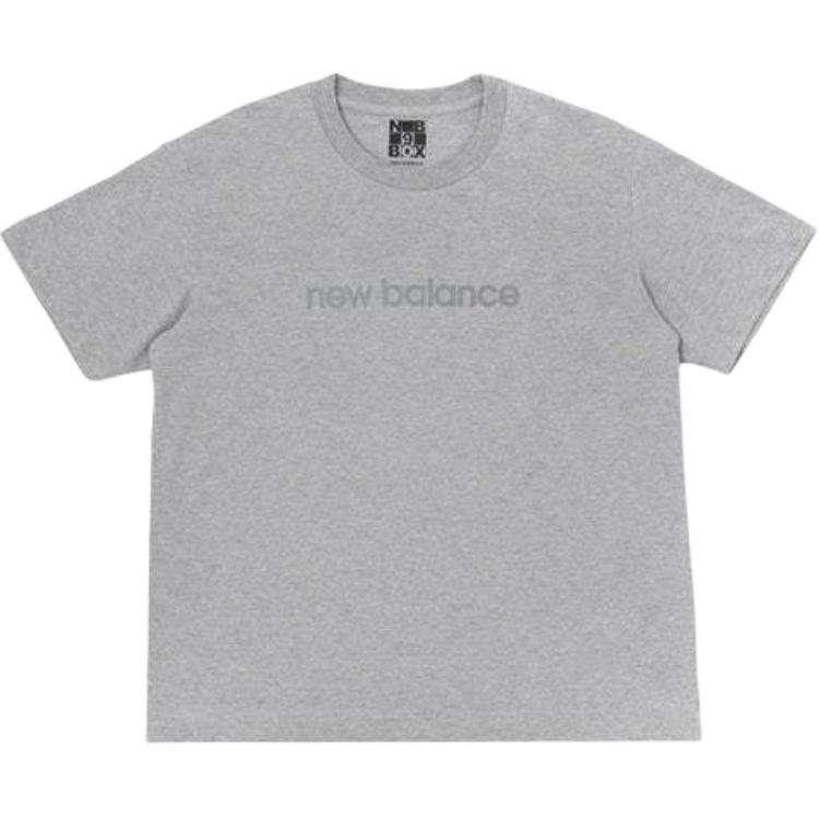 New Balance New Balance NB 9BOX N.5 T Shirt Unisex Sport Gray