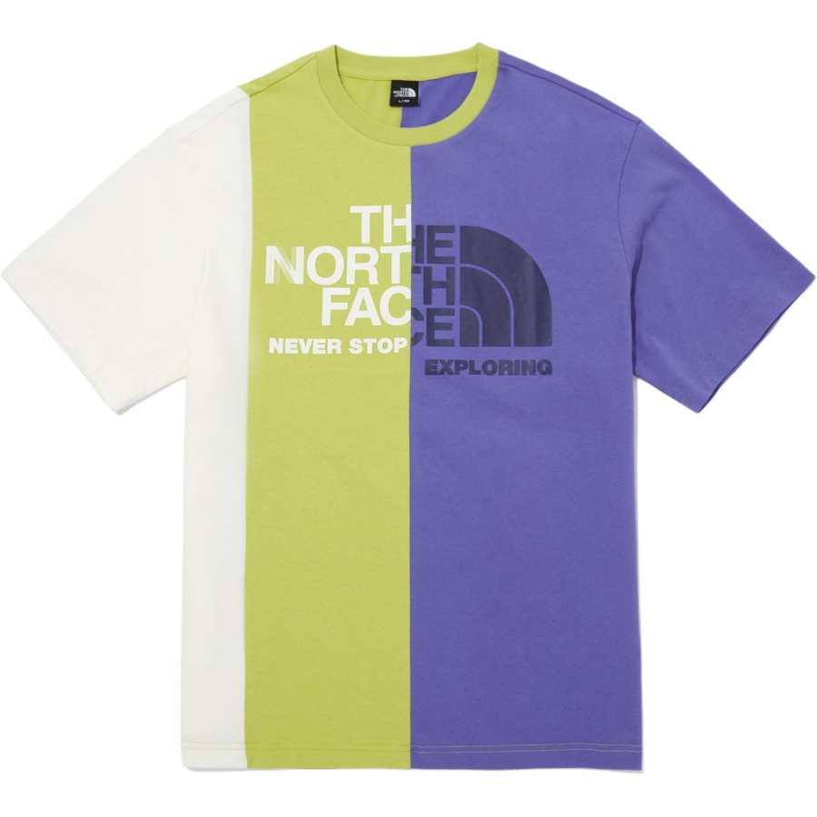 THE NORTH FACE PATCHED LANE T Shirt Unisex Yellow Lime