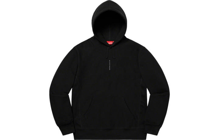 Supreme Supreme FW20 Week 18 Micro Logo Hooded Fleece Sweatshirt Unisex