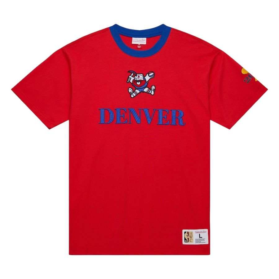 Mitchell Ness x NBA Denver Nuggets OG 3.0 T Shirt Men's Red