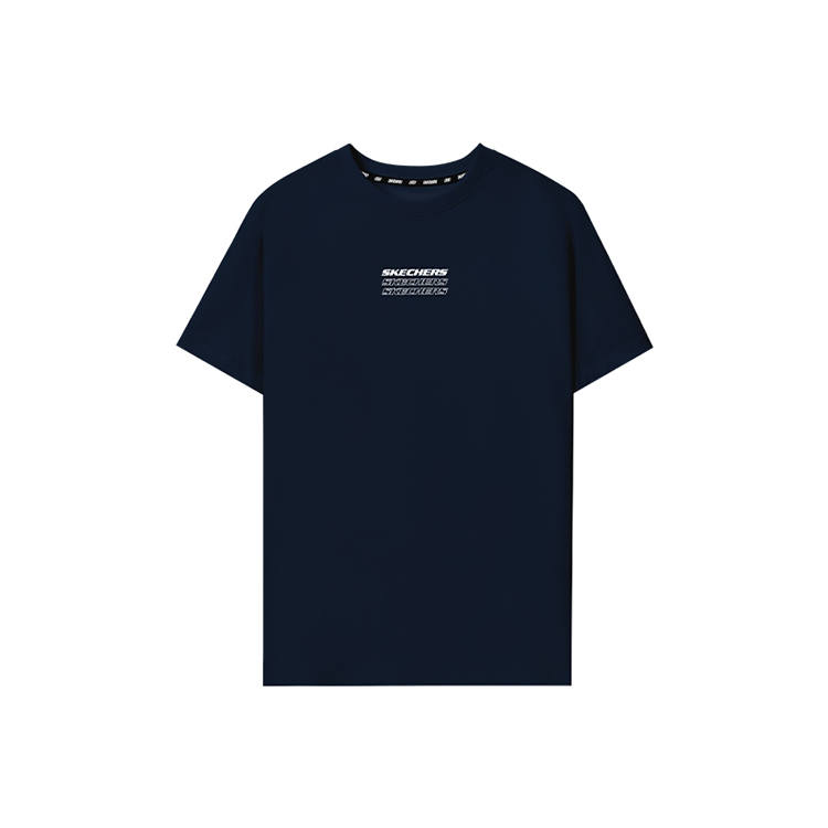 Skechers T Shirt Unisex Nautical Blue 002Z