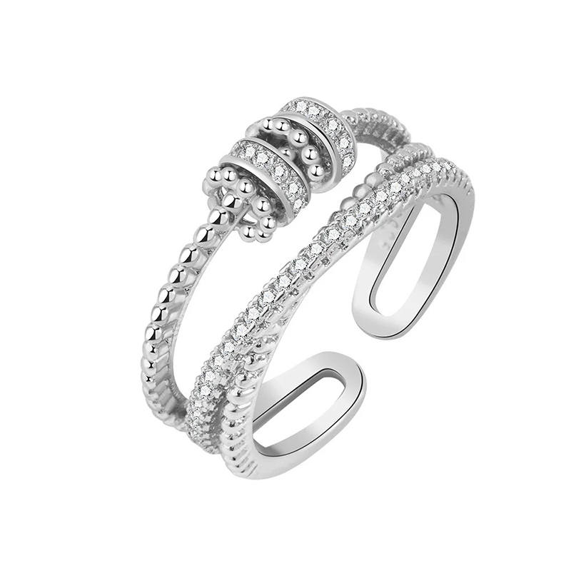 AWD AWD 925 Sterling Silver Rings Women's Silver