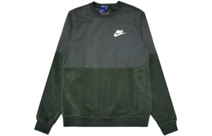 Nike Nike Sweatshirts Men's Green Crew Neck Moderate Other