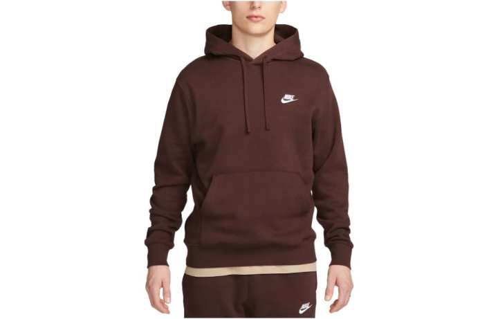 Nike Nike Sweatshirts Men's Dark Brown Hooded Moderate Other