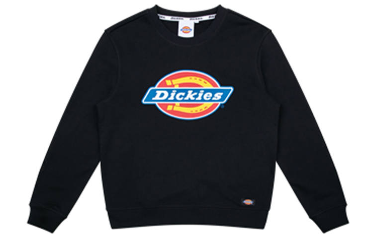Dickies Sweatshirts Men's Black Crew Neck Moderate Heavyweight