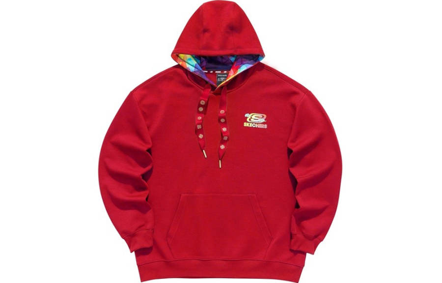 Skechers Chinese New Year Sweatshirts Men's Hooded Moderate Regular