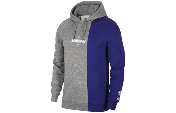 Jordan Jordan Sweatshirts Men's Gray Hooded Moderate Regular