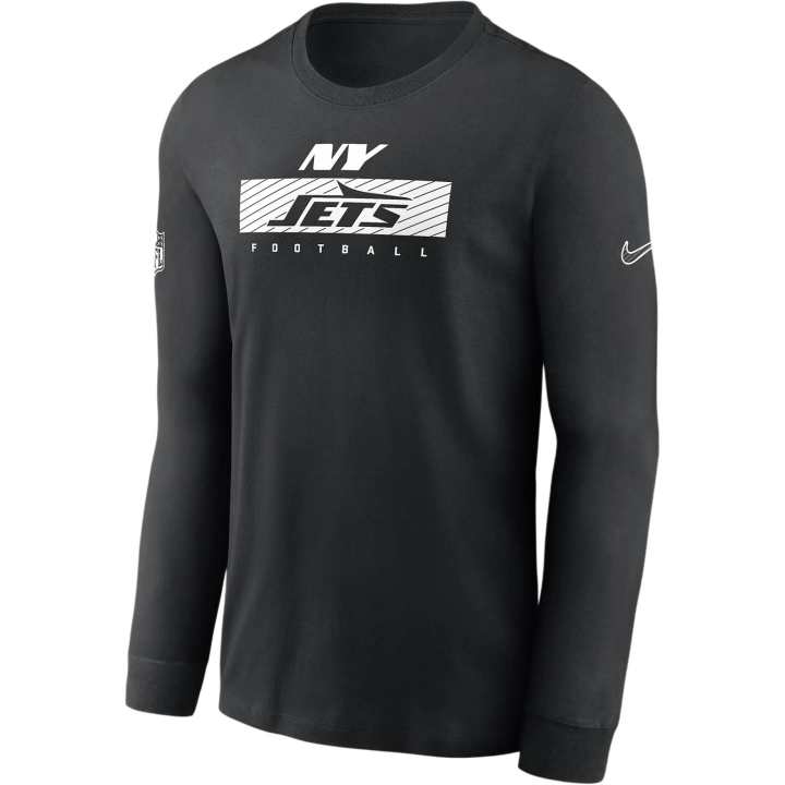 Nike Nike New York Jets Sideline Team Issue Men's Nike Dri-FIT Nfl Long-Sleeve T-Shirt