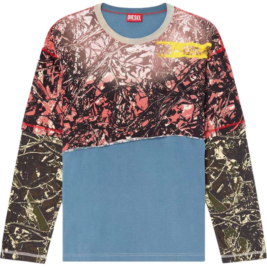 DIESEL DIESEL T Besh Camou T shirt