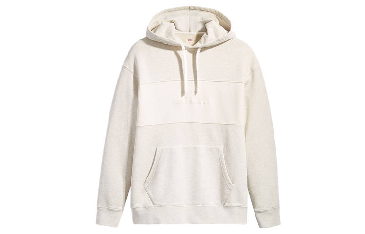 Levis Levis Sweatshirts Men's Beige Hooded Moderate Regular