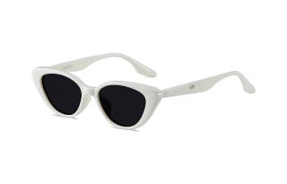 ENFANTIN TR Cat Eye Sunglasses Unisex Black Frame