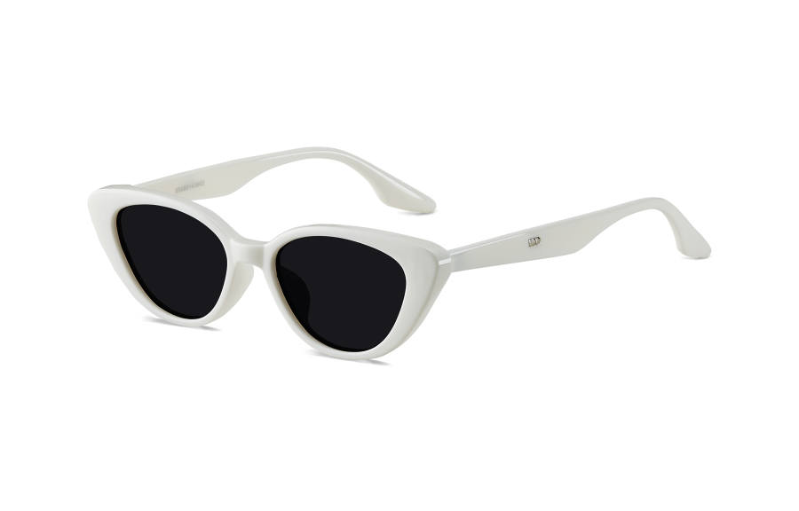 ENFANTIN TR Cat Eye Sunglasses Unisex Black Frame