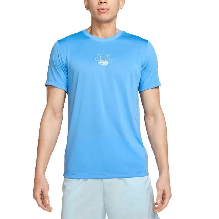 Nike Nike T Shirts Men's Blue Crew Neck
