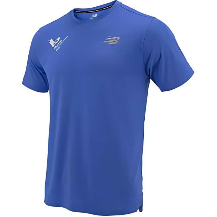 New Balance New Balance T Shirts Men's Blue Crew Neck