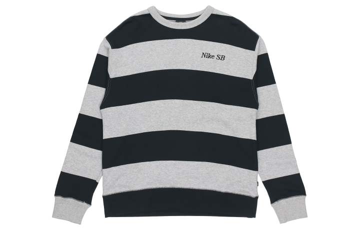 Nike Nike Sweatshirts Men's Toned Dark Gray Crew Neck Moderate Regular
