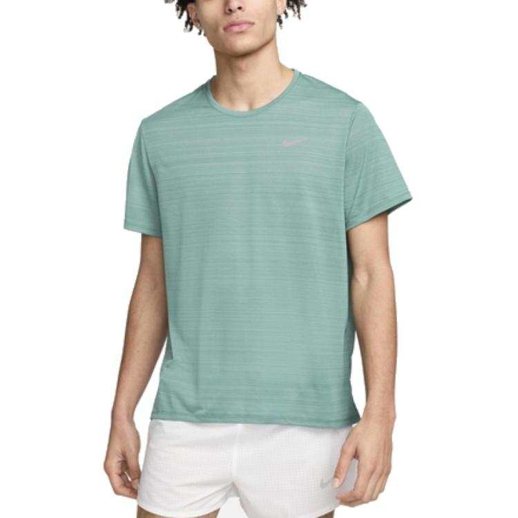 Nike Nike Clothing DRI FIT MILER T Shirt Men's Green