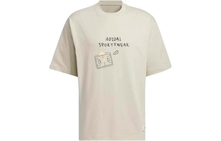 Adidas Adidas T Shirt Men's Light Gray