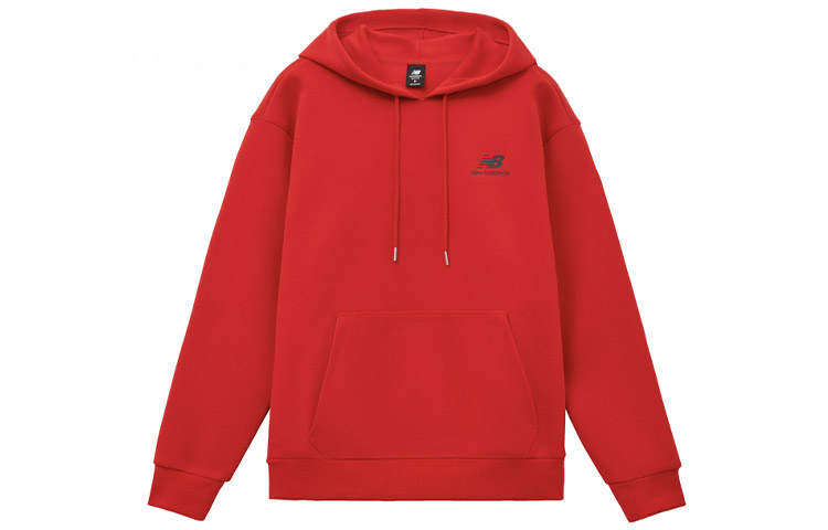 New Balance New Balance Sweatshirts Men's Red Hooded Moderate Regular