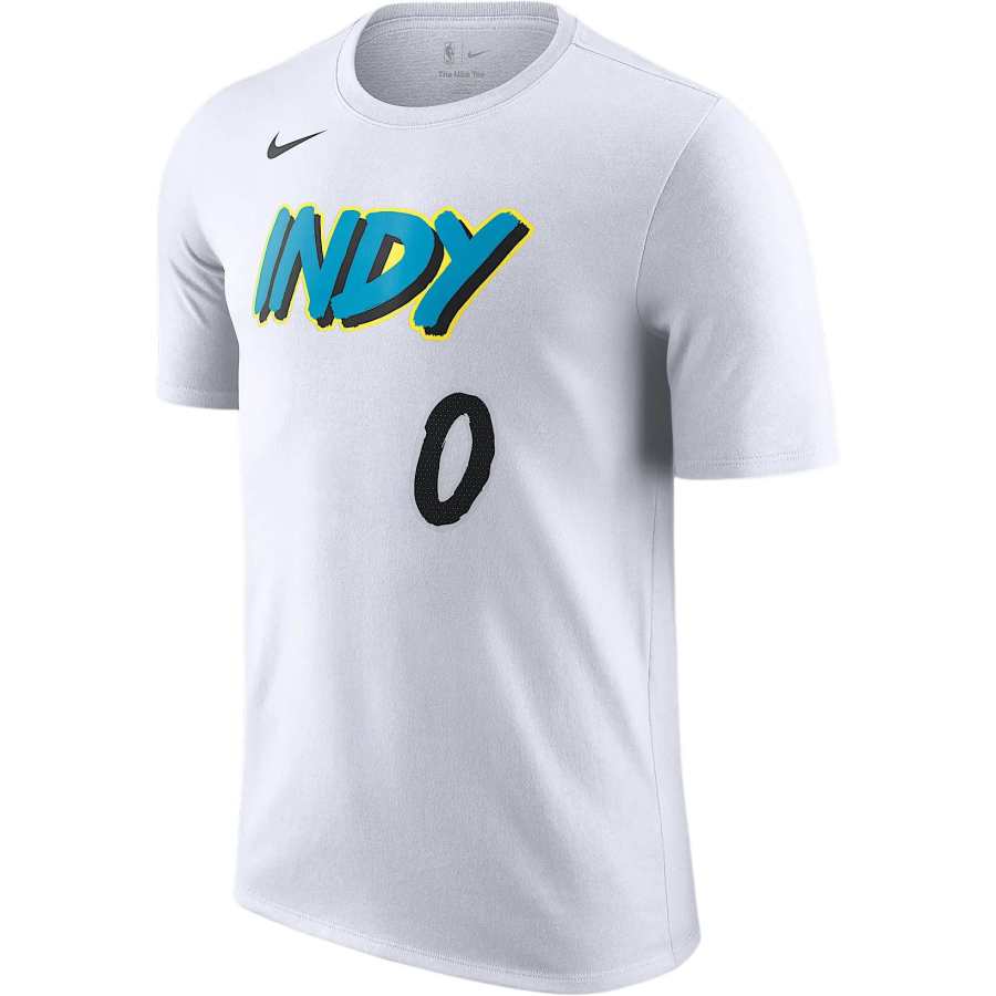 Nike Nike Tyrese Haliburton Indiana Pacers Essential City Edition Men's Nike Nba T Shirt