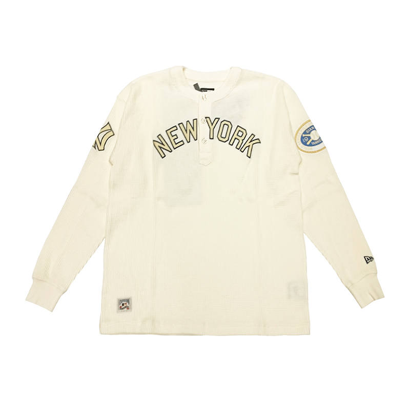 New Era T Shirts Unisex Ecru Crew Neck