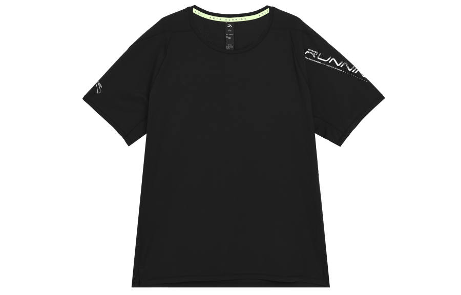ANTA Anta Running Collection Running T Shirt Men's Basic Black