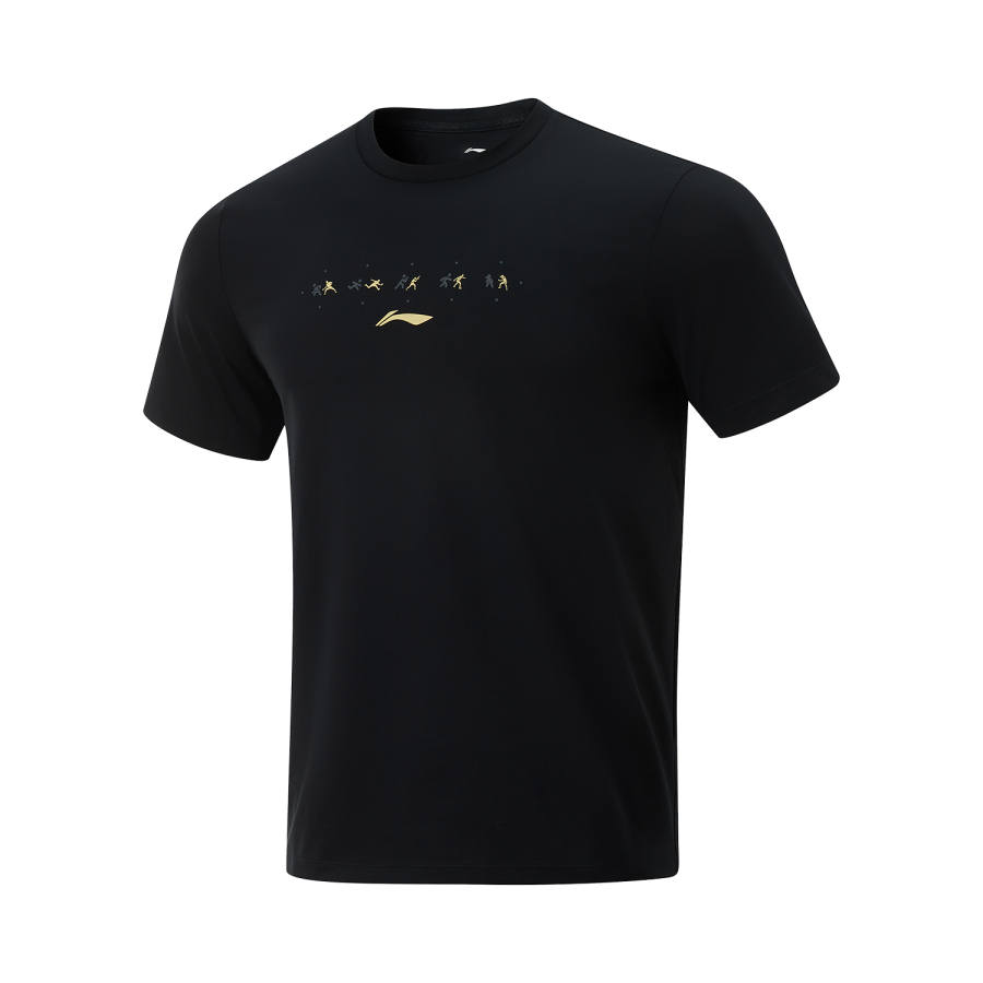 Li-Ning Li Ning Table Tennis Collection Sports Lifestyle Collection T Shirt Unisex Black