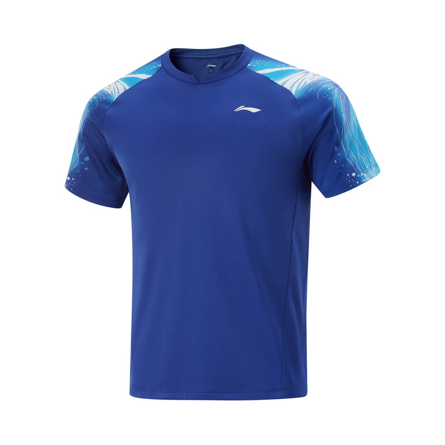 Li-Ning Li Ning Table Tennis Collection T Shirt Men's Dream Blue