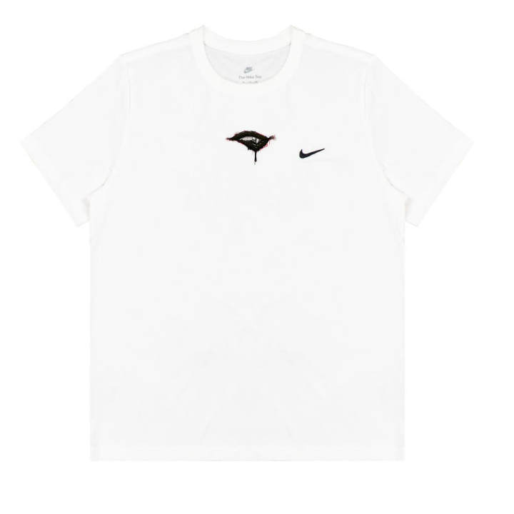 Nike Nike T Shirts Unisex White Crew Neck Moderate Straight Fit