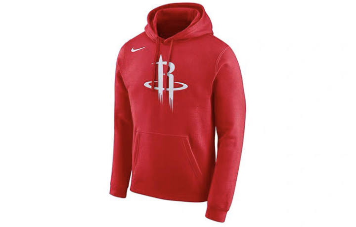 Nike Nike Sweatshirts Men's Red Hooded Moderate Regular