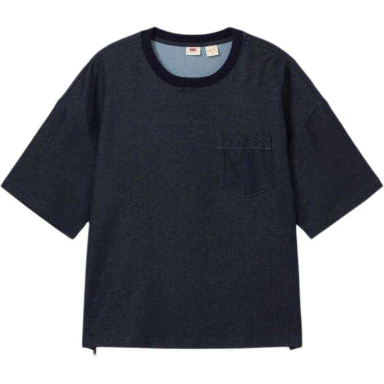 Levis Levis SS25 T Shirt Men's Dark Blue