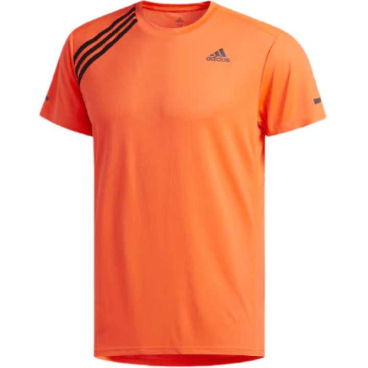 Adidas Adidas T Shirts Men's Orange Crew Neck Moderate