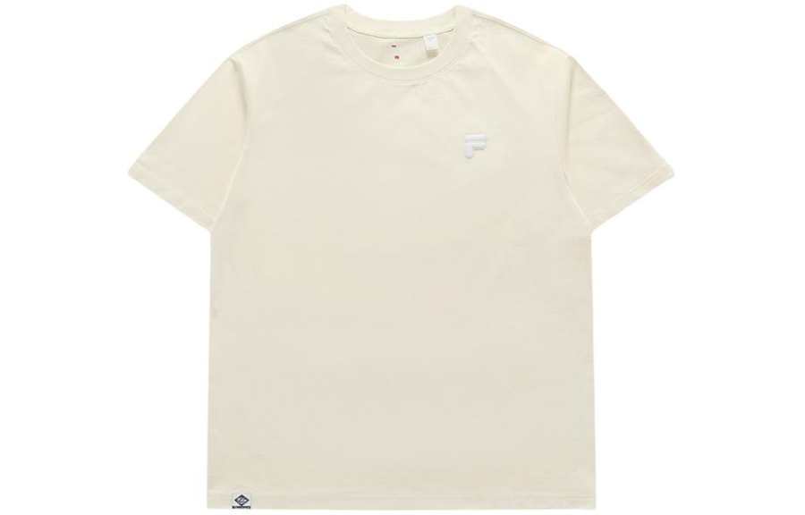 FILA FUSION FOB T Shirt Unisex Lemon Cream Yellow