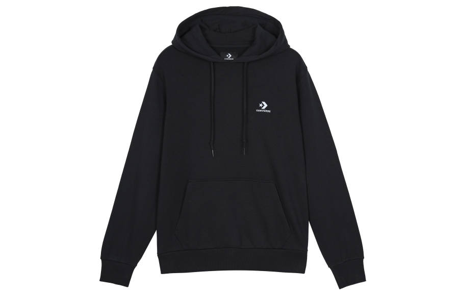 Converse Converse Sweatshirts Men's Black Hooded Moderate Regular