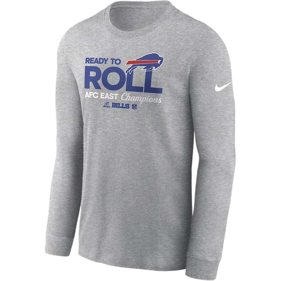 Nike Nike Detroit Lions 2024 Nfc North Champions Trophy Collection Men's Nike Nfl Long Sleeve T Shirt