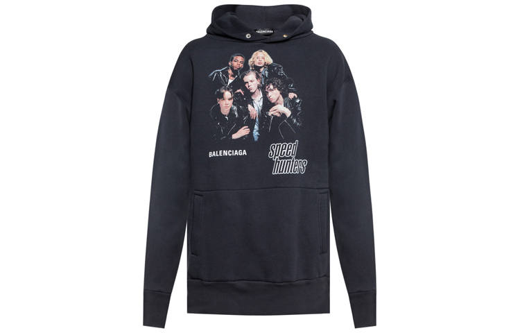 Balenciaga Sweatshirt Men's Dark Blue