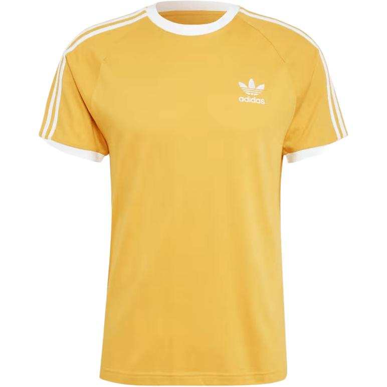 Adidas Originals ADICOLOR CLASSICS 3 STRIPES T Shirt Men's Yellow