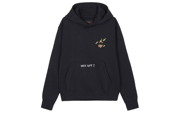 Jordan Jordan Sweatshirts Men's Black Hooded Moderate Regular
