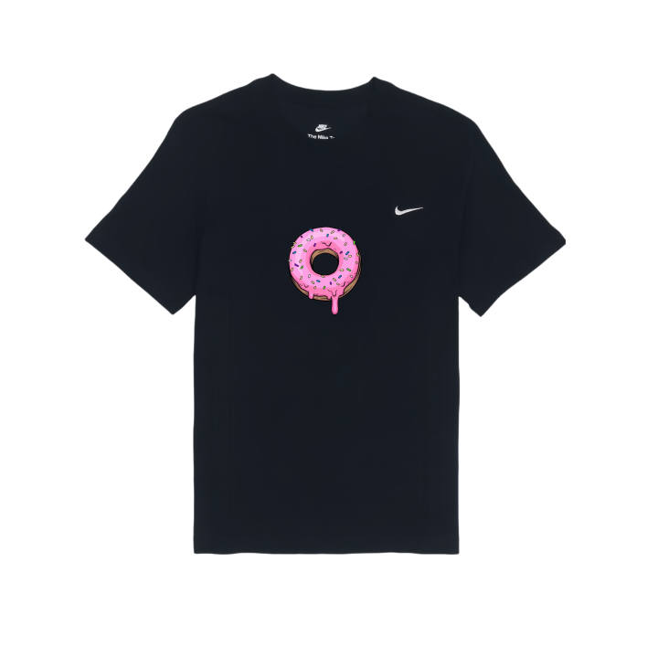 Nike Nike T Shirts Unisex Black Crew Neck Moderate Straight Fit