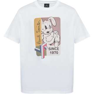 PS By Paul Smith Ps Paul Smith 1970 Bunny Print T Shirt