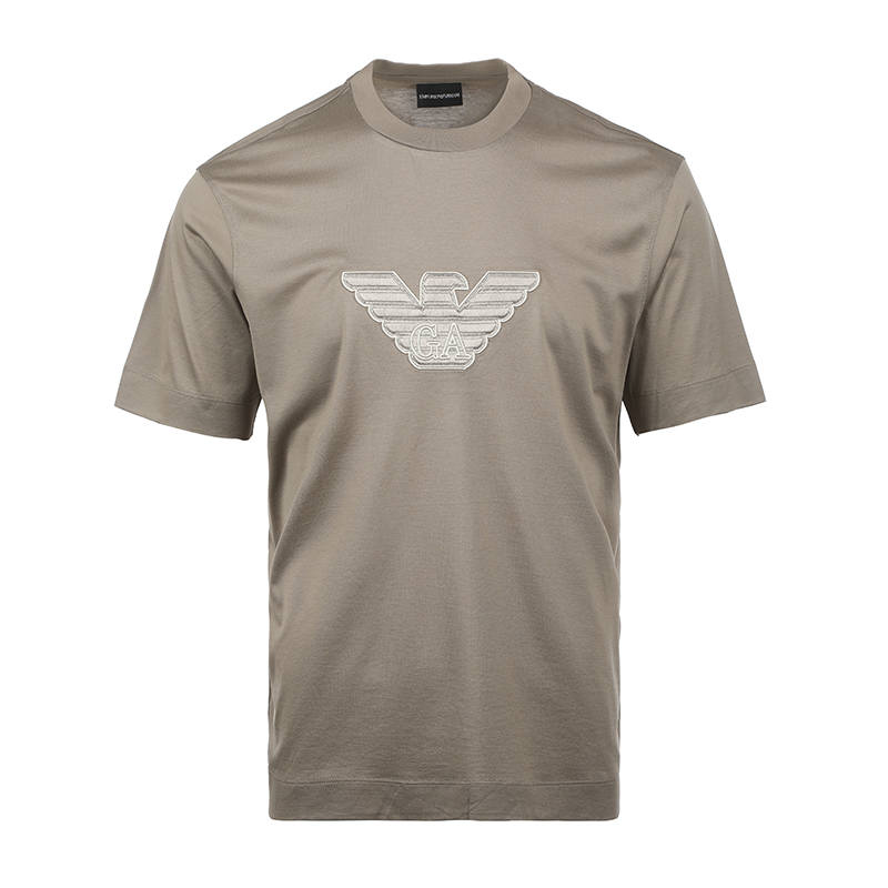 EMPORIO ARMANI SS25 T Shirt Men's Khaki
