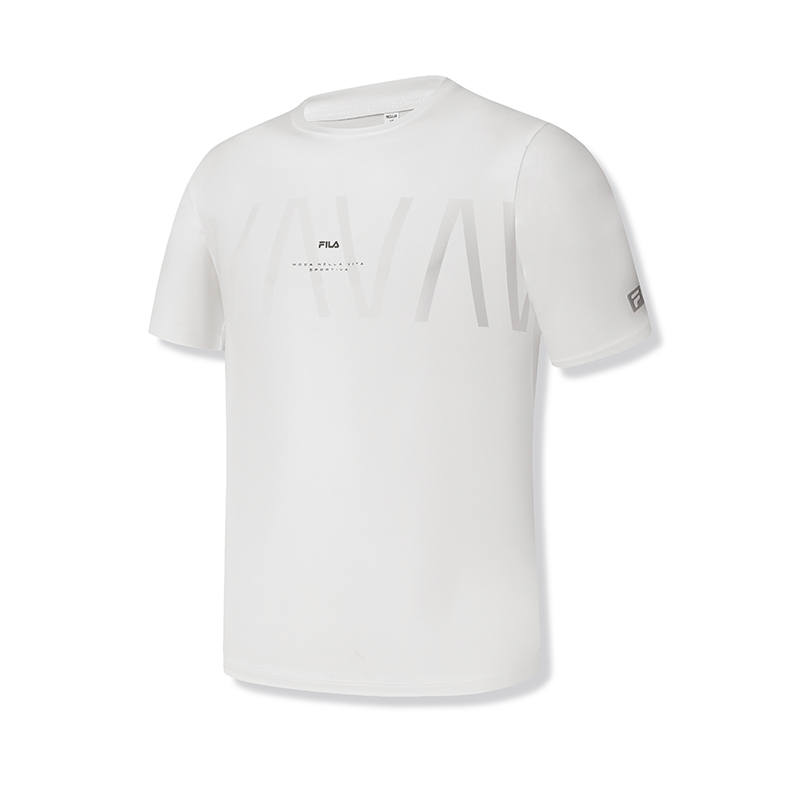 FILA Fitness T Shirt Men's Starlight White