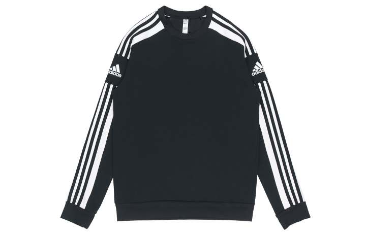 Adidas Adidas Sweatshirts Men's Black Crew Neck Moderate Regular
