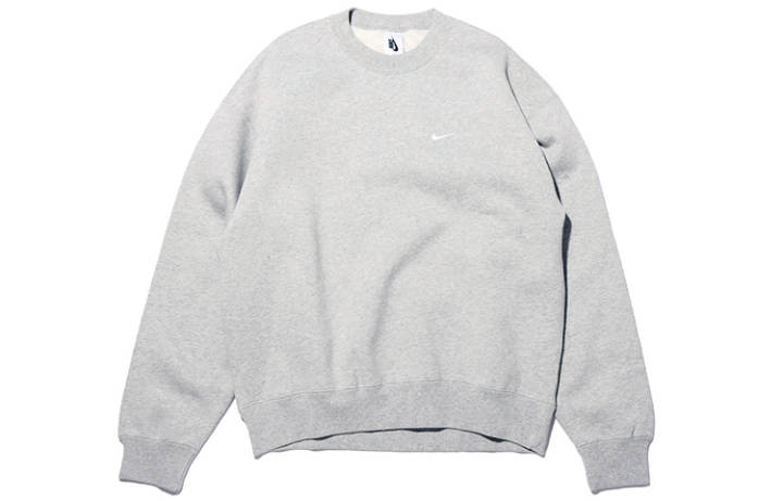 Nike Nike Sweatshirts Men's Gray Crew Neck Thickened Regular