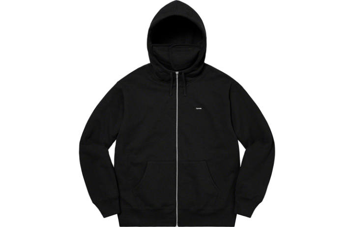 Supreme Supreme Small Box Facemask Zip Up Hooded Sweatshirt