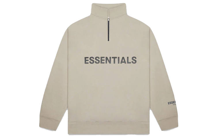 Fear Of God Essentials Half Zip Pullover Sweater