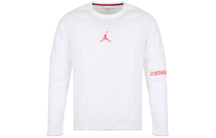 Jordan Jordan Air Jordan 23 Sweatshirts Men's White Crew Neck Moderate Regular