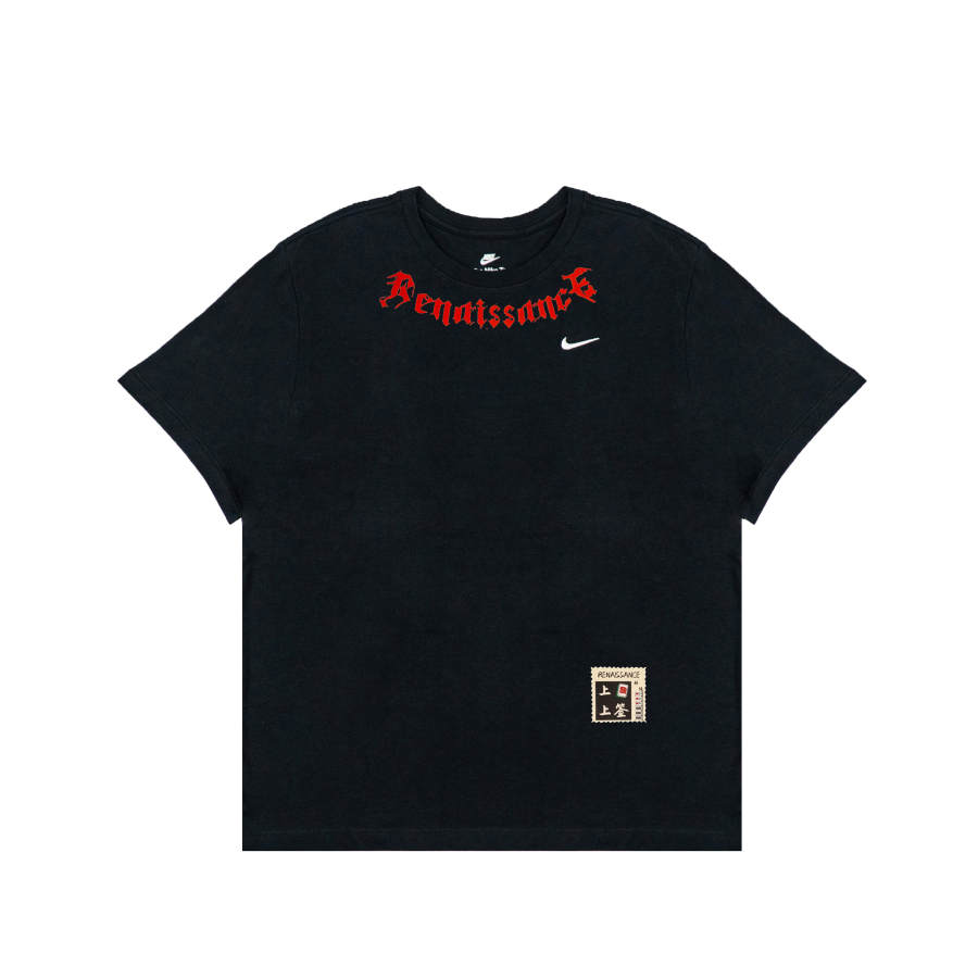 Nike Nike T Shirts Unisex Black Crew Neck Moderate Straight Fit